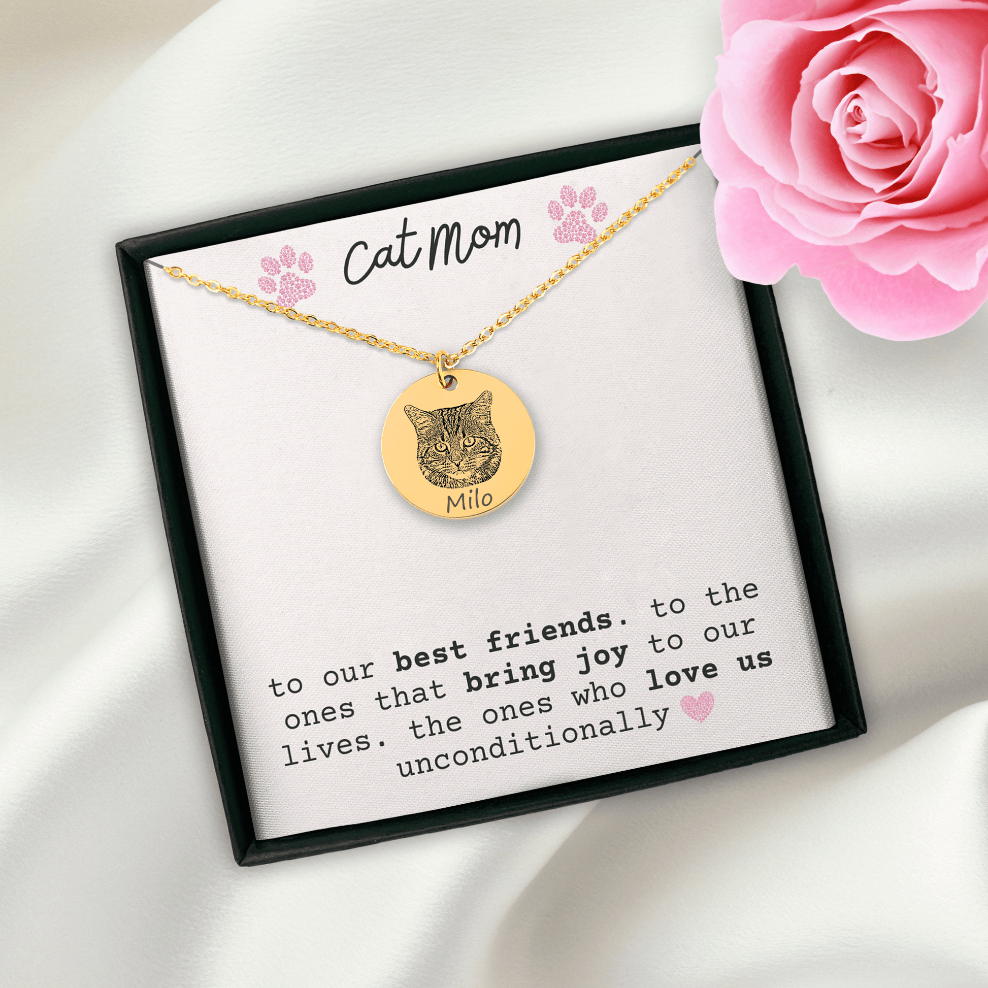 Pet Gifts For You Cat Necklace