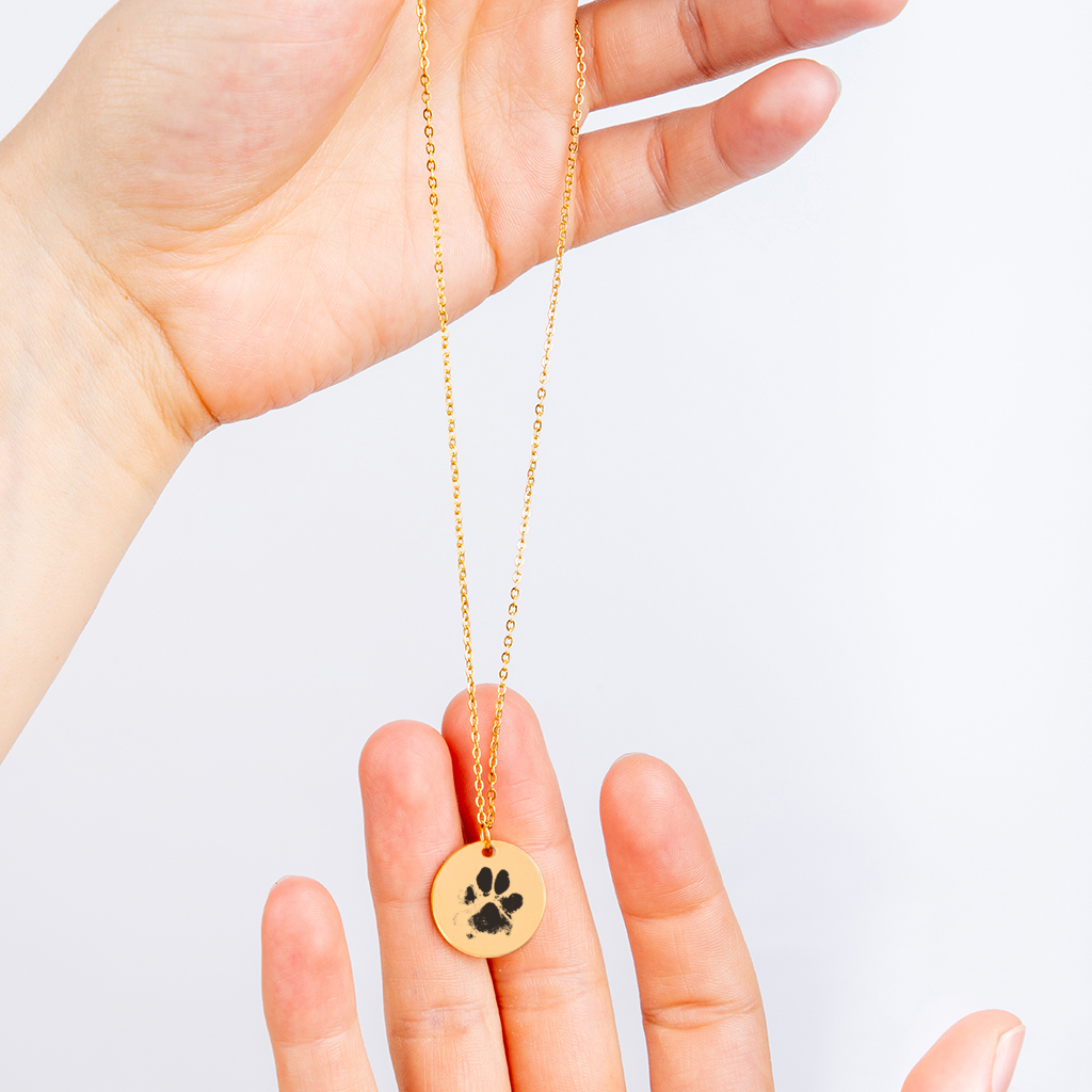 Pet Gifts For You Paw Print Necklace