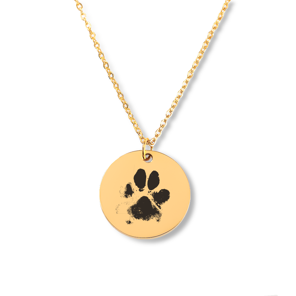 Pet Gifts For You Paw Print Necklace