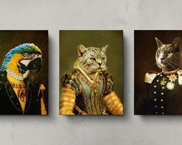 Renaissance pet on canva