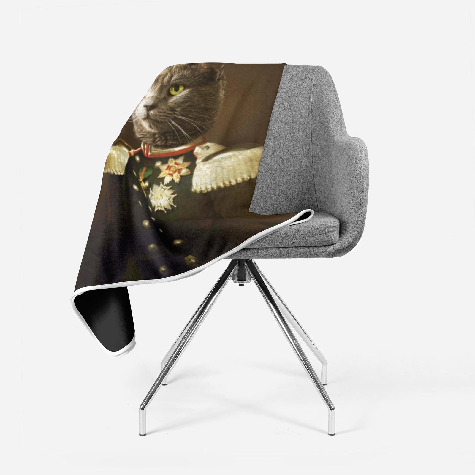 The Commander - Custom Pet Blanket - Pet Gifts For You