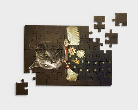The Commander - Custom Pet Jigsaw Puzzle - Pet Gifts For You