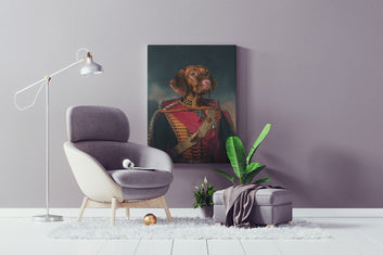 The Count - Custom Pet Portrait Canvas - Pet Gifts For You