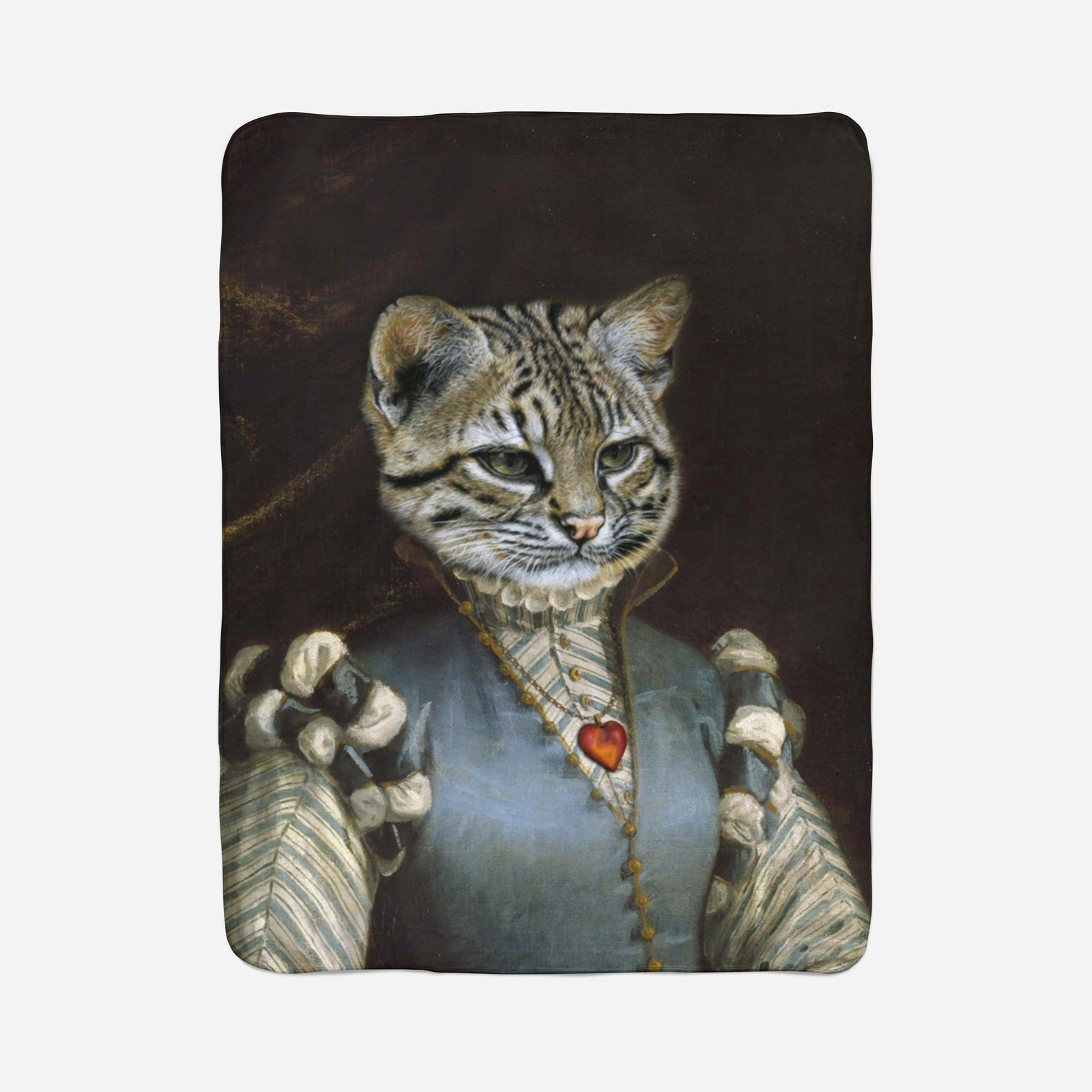 The Lady - Custom Pet Blanket - Pet Gifts For You