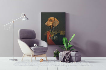 The Prince - Custom Pet Portrait Canvas - Pet Gifts For You