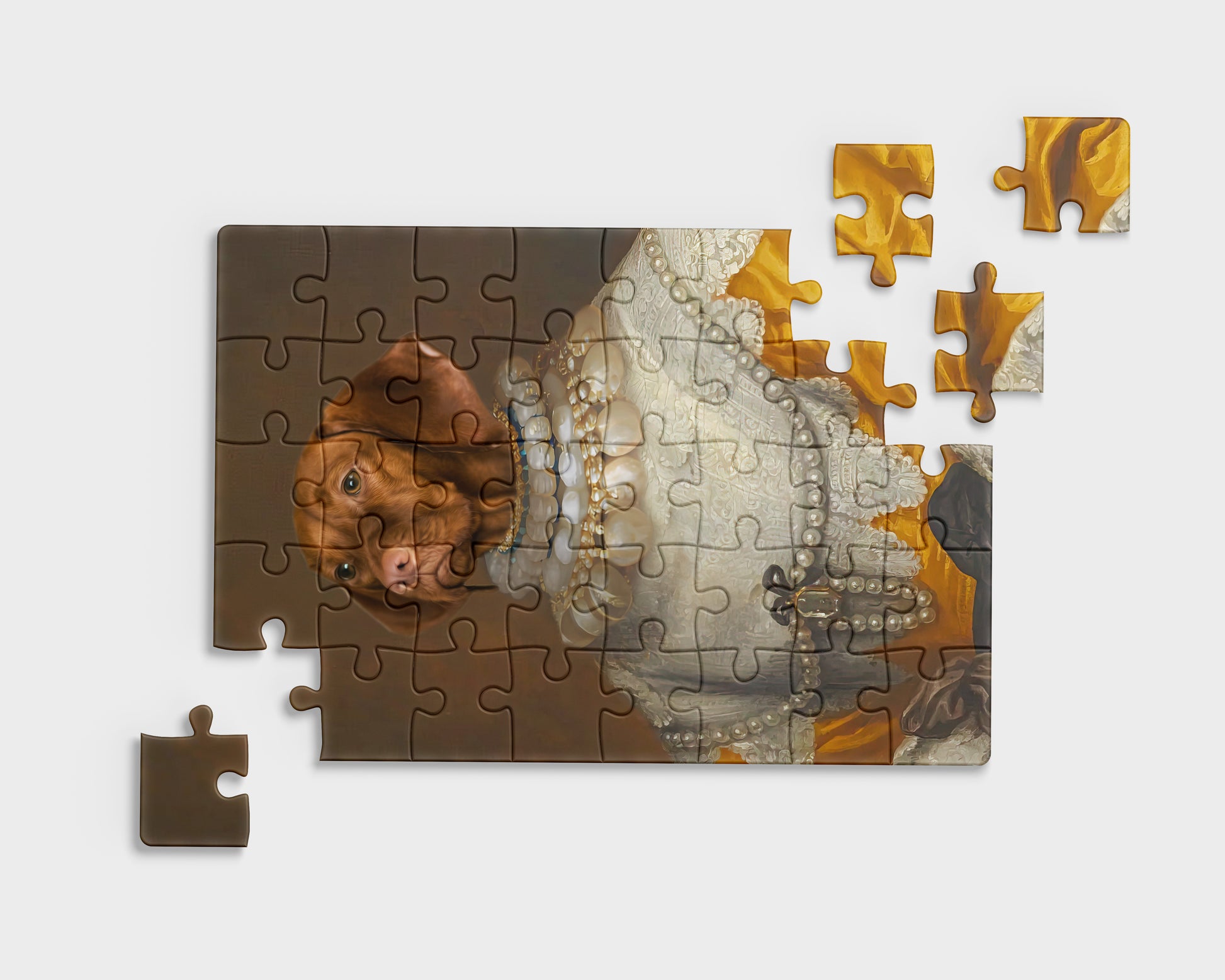 The Dame - Custom Pet Jigsaw Puzzle - Pet Gifts For You
