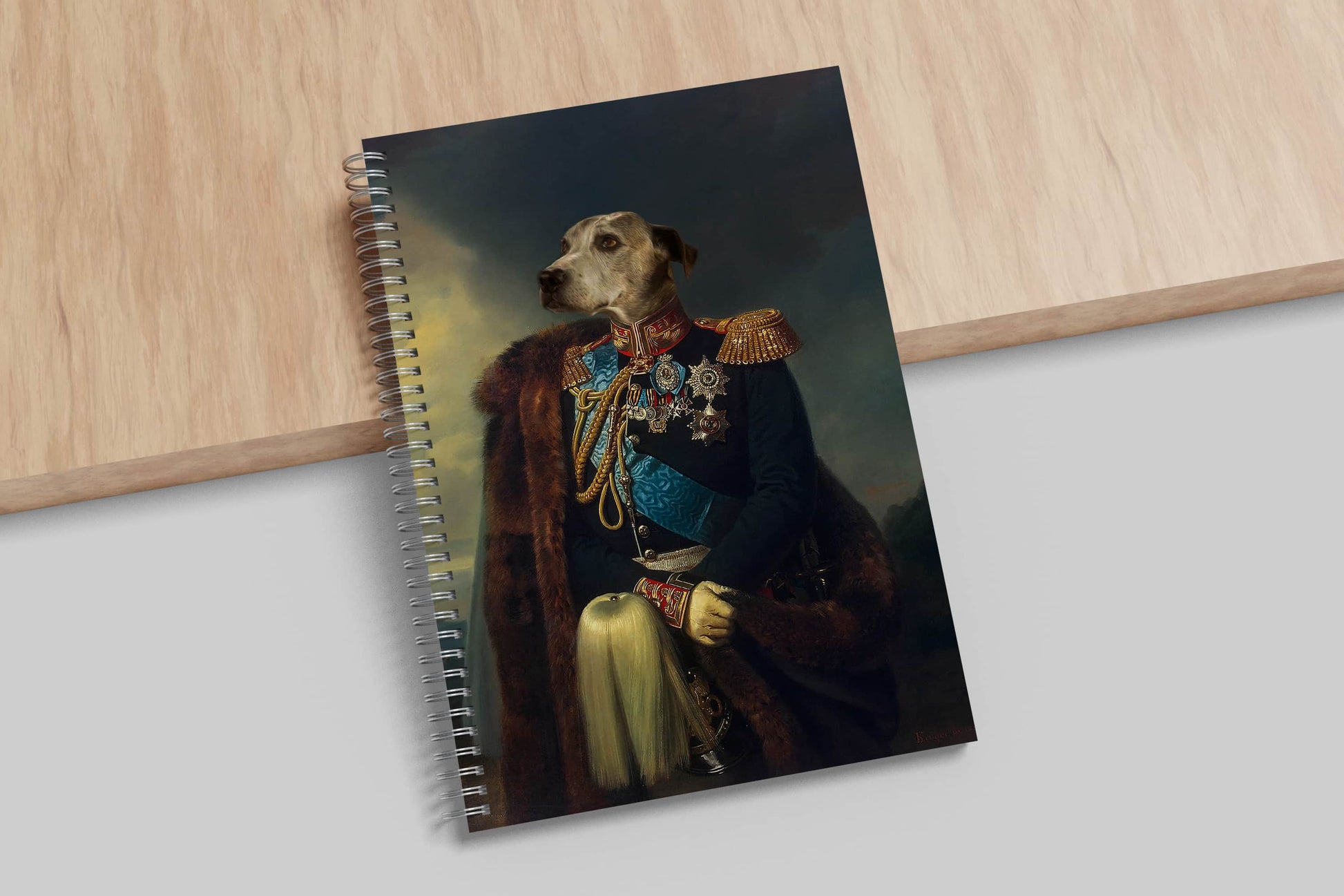 The Sergeant - Custom Pet Notepad - Pet Gifts For You