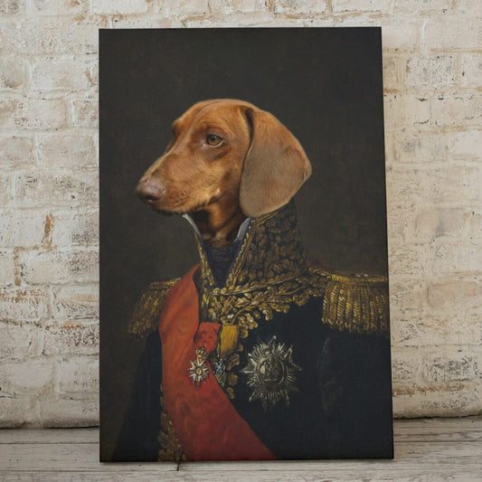 The Prince - Custom Pet Portrait Canvas - Pet Gifts For You